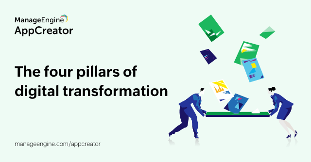 The 4 pillars of digital transformation